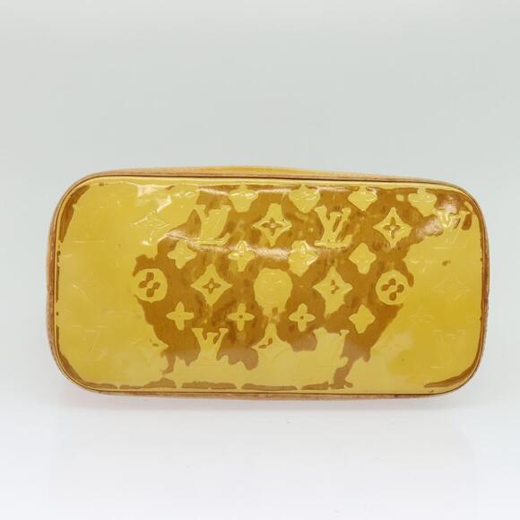 LOUIS VUITTON Monogram Vernis Houston Hand Bag Beige M91004 - Picture 5 of 16